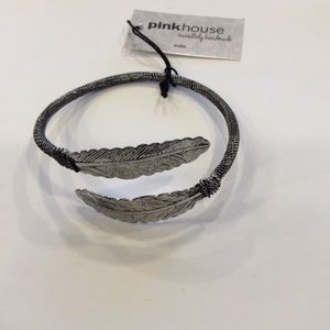 Silver tone bracelet